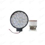 Tractor Thresher Multipurpose LED Light, 12V Hi-Glow, Round 22 SMD - Square 25 SMD, Nylon Body
