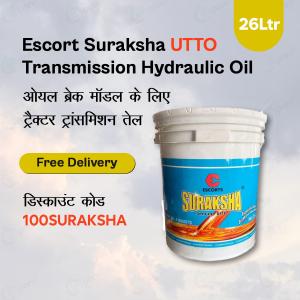 Escort Suraksha 26 Ltr UTTO | Universal Tractor Transmission Oil For Oil Immersion Brake Tractor