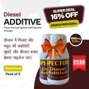 Diesel Additive For Car, Tractor, JCB and Truck, for Better Performance and Save Diesel, Pack of 2