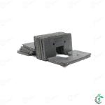 Thresher Elevator Chain Rubber Pad 25 Piece Per Set For Back Basket | Hadamba Thresher