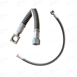 Tractor Below Seat Flexible Trolley Hose (Bore 12.5mm) T Type Banjo, Length 36" Inch