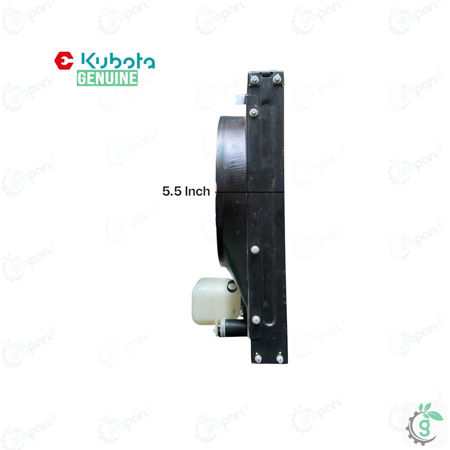 Farmtrac 45 E-Kubota Genuine Aluminium Radiator and Shroud Assembly ...