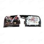 महिंद्रा एमकेएम अर्जुन/भूमिपुत्र ट्रैक्टर मॉडल 39 एचपी स्पार्क मिंडा डीआई-7107 इंस्ट्रूमेंट क्लस्टर स्विच और पैनल ग्रे डायल 12 वी के साथ