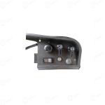 महिंद्रा एमकेएम अर्जुन/भूमिपुत्र ट्रैक्टर मॉडल 39 एचपी स्पार्क मिंडा डीआई-7107 इंस्ट्रूमेंट क्लस्टर स्विच और पैनल ग्रे डायल 12 वी के साथ