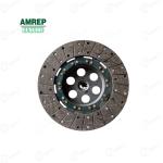 Massey 241, 4410, 5900 Amrep Genuine 12" Rigid Clutch Plate With Raised Surface Disc Assembly, Black Facing Type