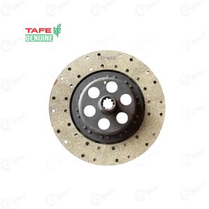 Massey Tractor Tafe Genuine 12" Rigid Clutch Plate With Raised Surface Disc Assembly, White Facing Type, (4244546M91 Common)