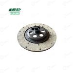 Massey 245 Amrep Genuine 12" Rigid Clutch Plate With Raised Surface Disc Assembly, White Facing Type