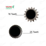 मैसी ट्रैक्टर टैफ़ असली पिनियन पीटीओ शाफ्ट 25 x 16 दांत | 1612C08501