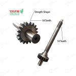 मैसी ट्रैक्टर टैफे जेनुइन 10x18 दांत, 35cm लंबाई वाला टॉप शाफ्ट मैसी रेगुलर मॉडल ट्रैक्टर के लिए