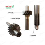 मैसी ट्रैक्टर टैफे जेनुइन 10x17 दांतों वाला टॉप शाफ्ट, 35cm लंबाई