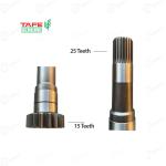 मैसी ट्रैक्टर टैफे जेनुइन 25x15 दांत पिनियन पीटीओ शाफ्ट