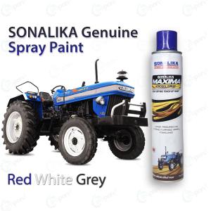 Sonalika Genuine Maxima Aerosol Grey, Silver, Blue Shade Touch Up Spray Paint For Specially Sonalika Tractors