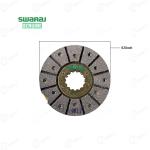 स्वराज असली 735 ट्रैक्टर ब्रेक लाइनर डिस्क असेंबली, 6.5 इंच साइज़, एक पहिये के लिए 2 का पैक | दोनों पहियों के लिए 4 का पैक