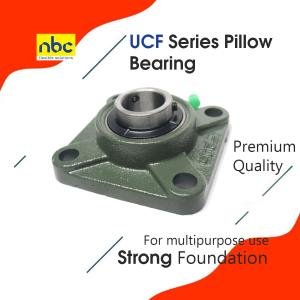 NBC UCF208, UCF209 Unit Series Pillow Block Bearing Flange Type