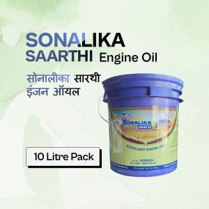 सोनालीका सारथी इंजन ऑयल, सभी मॉडल ट्रैक्टर के लिए 10 लीटर की बाल्टी