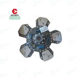 Farmtrac Tractor Genuine 5 Pad 11" Clutch Plate Assembly For New Model Tractor | D10410790