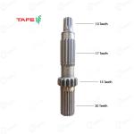 Massey Tractor Tafe Genuine 10x20 Teeth Top-Bottom, 15x17 Teeth Center, Solid Counter Shaft