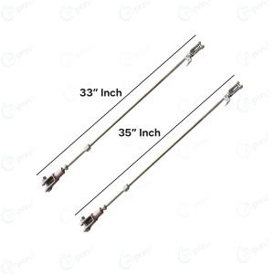 मैसी 241 ट्रैक्टर ब्रेक रॉड, लंबा टाइप 35" इंच - छोटा टाइप 33" इंच, फिक्स्ड टू फिक्स्ड