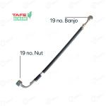 मैसी ट्रैक्टर टैफ़ असली ईंधन टैंक से लिफ्ट पंप ईंधन पाइप 18" इंच लंबाई