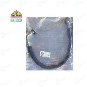 Sonalika Tractor Genuine Hose Fuel Pipe (Overflow) F.I.P. To Fuel Tank, 19x19 Number Banjo Bolt, One Side Bend Type