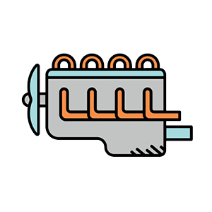 icon Engine Oil & Coolant